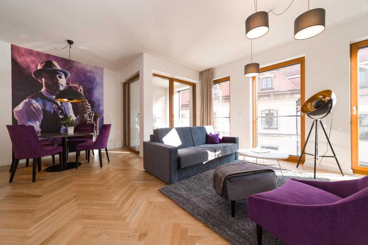 Modernes Apartment Am Neumarkt Dresden Exterior photo
